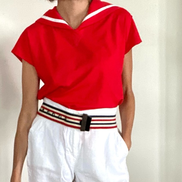 Striped Waist Belt - Picture 2 of 10